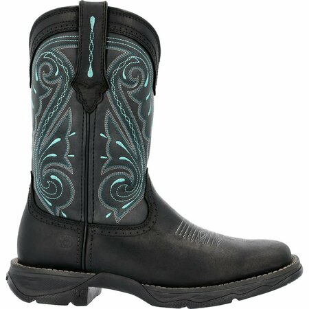 Durango Lady Rebel by Women's Midnight Sky Western Boot, MIDNIGHT SKY, M, Size 10 DRD0462